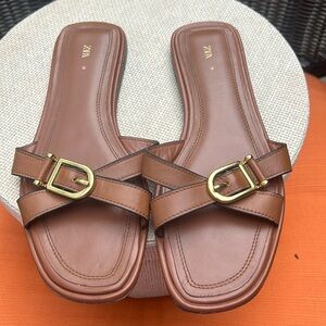 Zara sandals size EU 38 (7.5)